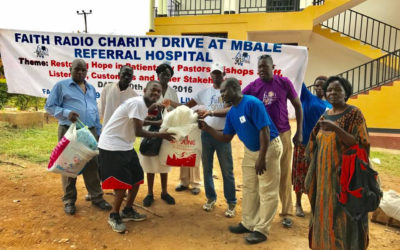 Faith Radio Charity Drive for Mbale Regional Hospital