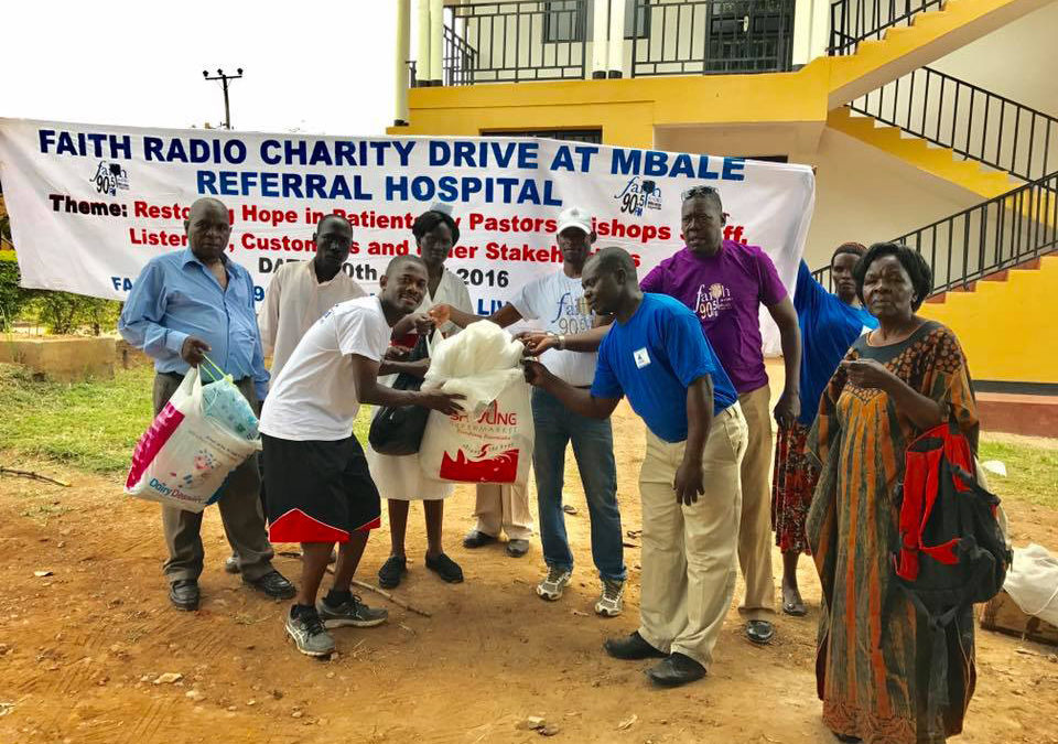 Faith Radio Charity Drive for Mbale Regional Hospital