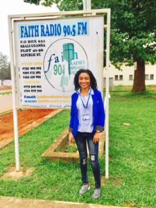 Sharon Okabe Faith Radio banner